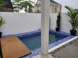rumah villa murah dengan kolam renang 700 juaan akses dekat tol& kcic