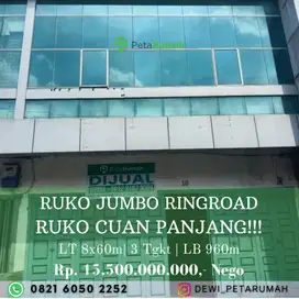 dijual ruko jumbo hoki ringroad