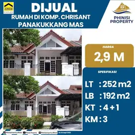 RUMAH KOMP. CHRISANT PANAKUKKANG MAS