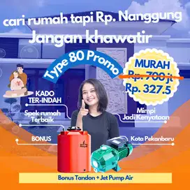 DIJUAL RUMAH DEKAT RS AWAL BROS HANG TUAH PKU, ANTI MACET, PEKANBARU