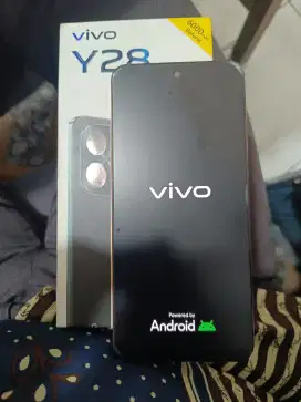 Vivo Y28 6+4/128 Resmi lngkp lecet pemakean jual murah (Net) TT msuk
