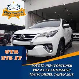 TOYOTA FORTUNER VRZ 2.4 AT AUTOMATIC 2400 CC DIESEL TAHUN 2018