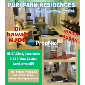 Dijual di bwh NJOP!Dijual Apt Puri Park Residence,Puri Kencana,JakBar