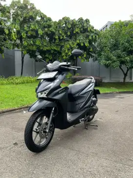 Jual Cepat Honda Beat Deluxe 2024 Matte Black Full Ori KM cuma 1rb