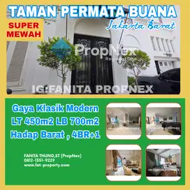 Dijual rumah mewah gaya klasik modern di Tmn Permata Buana,JakBar