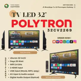 TV LED Polytron 32Cv2269 Smart Lite