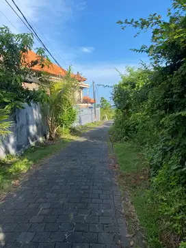 Dijual Tanah 650m2 ocean view lingkungan villa di ungasan