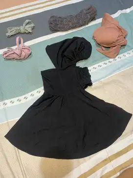 inner hijab hitam no cepol