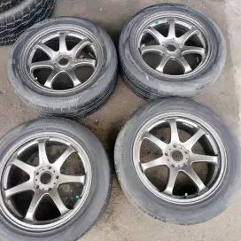 Velg GTR sport ring 17 pcd 5x114,3 ban 225/55 R17 Innova camry