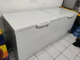 Freezer Box Kulkas Sanwoo SNW 798 BD bekas resto