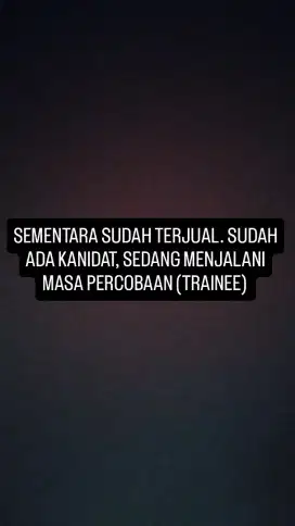 Dibutuhkan ART harian