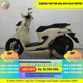 HONDA NEW STYLO 160 CBS 2024 CASH/KREDIT SYARAT MUDAH KTP/KK