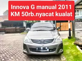 Innova G manual bensin 2011.km 50rb asli.nol spet.tgn1.pjk gress