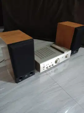 Amplifier Denon PMA 500 Dan Speaker Bookshelf Focal jm lab