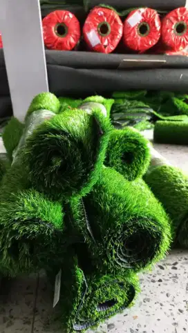 Karpet Hijau Rumput Sintetis Anti Ribet