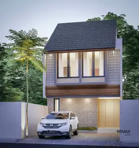 Rumah Dengan 4 kamar Tidur Berstyle Tropical Dijual, di Dalung