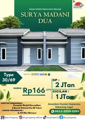 PERUMAHAN SURYA MADANI TUBAN