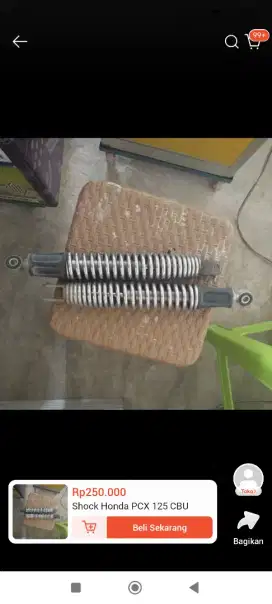 Shock pcx 125 copotan