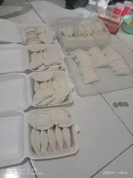 cireng isi ayam pedas dan ori