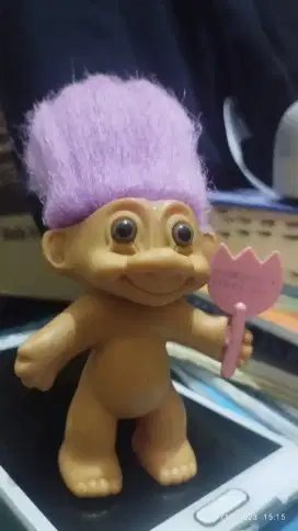 Boneka troll lucu dan langka tdk rusak