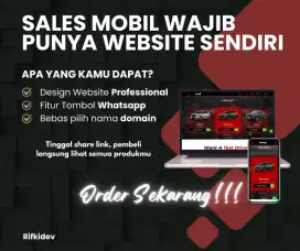 Jasa Buat Website Sales Mobil
