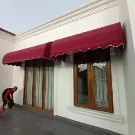 Kanopi bahan awning custom murah