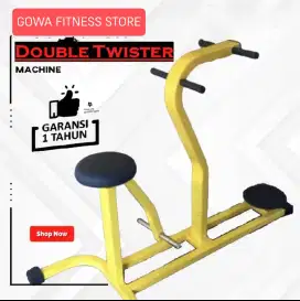 Alat Fitness Twister Double Twister Abdominal Machine