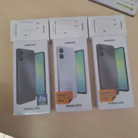 Samsung galaxy A06 Ram 4+4/64gb Free Trevel Adapter 25watt Garansi