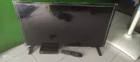 Tv politron led 32 dan set top box