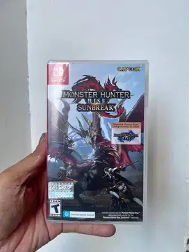 kaset nintendo switch  monster hunter rise