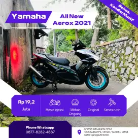 Yamaha all New aerox 155cc modif Fi blucore tahun 2021