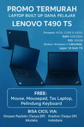 LENOVO T490 TS

BISA KREDIT 0 DP
