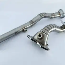 Down dan Front Pipe Honda Brio Merk NDK