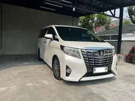 2017 ALPHARD 2.5 G AT, ISTIMEWA, SIAP PAKAI, TERAWAT, SERVICE RUTIN