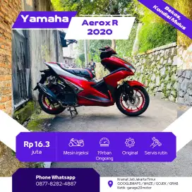 Yamaha aerox R 155cc blucore modif tahun 2020