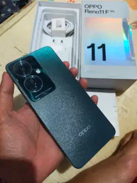 Oppo Reno 11f 5g 8/256 GB fullset no minus jual harga pas net gan.