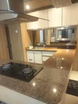 Disewakan apartemen Bassura 3 bedroom modif jadi 2 bedroom furnished