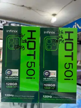 INFINIX HOT 50I RAM 6/128 TERLARIS BISA COD FREE ONGKIR