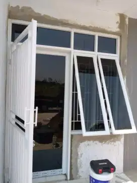 Almunium kusen-pintu- jendela
