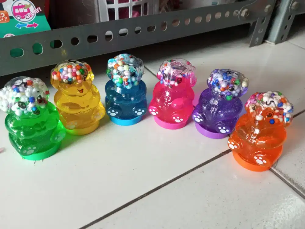 Mainan anak slime gajah kecil
