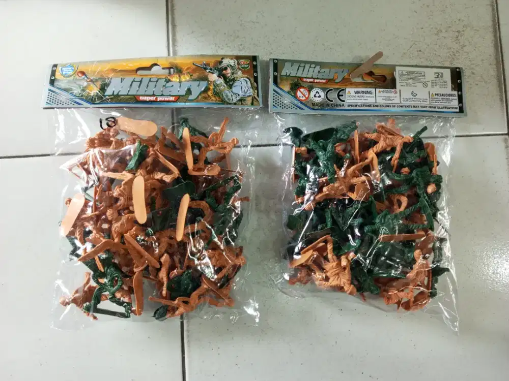 Mainan anak military tentara set