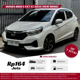 Honda Brio E CVT New Model Putih 2024 TDP 7jt