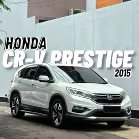 Honda CRV PRESTIGE 2015 Putih Kondisi Sangat PRIMA Siap PAKAI