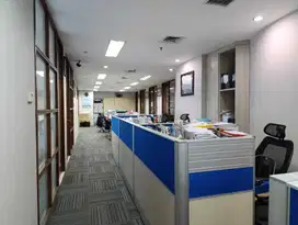 DISEWAKAN CEPAT MURAH RAPI SIAP PAKAI  OFFICE SPACE GANDARIA 8 OFFICE