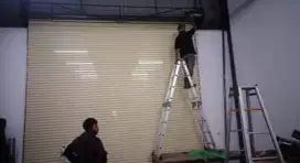 Tukang perbaikan rolling door folding gate murah panggilan
