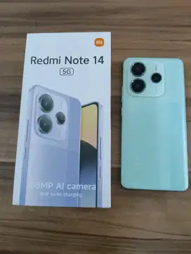 Redmi Note 14 5G 12/512 seken murah dan lengkap