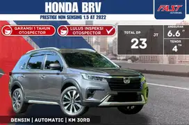 HONDA BRV PRESTIGE NON SENSING 2022 1.5 AT KM.30RB PAJAK PANJANG #F4ST