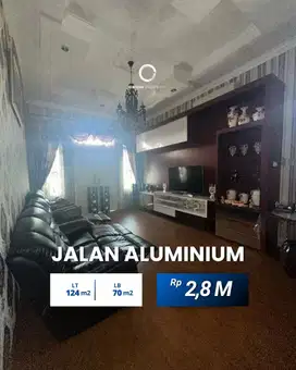 Dijual Rumah Full Furnished Siap Huni Jalan Aluminium