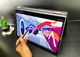 Laptop Lenovo Thinkpad Yoga core i5 gen 7 Flip Layar sentuh FHD plus s