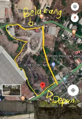 Peruntukan Gudang dan Industri Tanah Mayjen Sungkono Gresik Sudah Uruk